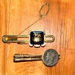 Two Tie Clips 1936 Liberty Dime